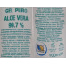 Alma de Canarias - Gel Puro Aloe Vera 99,7% 100ml Pumpflasche hergestellt auf Lanzarote