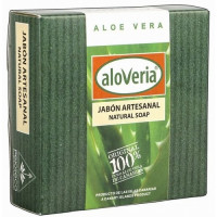 aloVeria - Aloe Vera Jabon Artesanal Handseife 80g hergestellt auf Gran Canaria