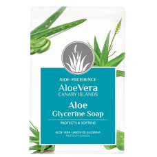 Aloe Excellence - Aloe Vera Glycerine Soap Handseife 100g hergestellt auf Gran Canaria