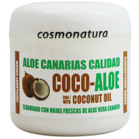Aloe Canarias Calidad - Coco-Aloe Kokos-Aloe Vera Körpercreme 300ml Dose hergestellt auf Teneriffa