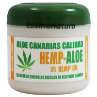 Aloe Canarias Calidad - Hemp-Aloe Hanf-Aloe Vera Körpercreme 300ml Dose hergestellt auf Teneriffa