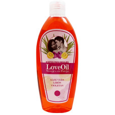 Cosmonatura - Aceite Love LoveOil Aloe Vera, Limon, Violetas 250ml hergestellt auf Teneriffa