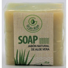 Gran Aloe - Soap Jabon Natural de Aloe Vera Eco Bio-Seife 65g hergestellt auf Teneriffa