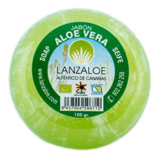 Lanzaloe - Aloe Vera Jaboncillos de Glicerina Seife 100g hergestellt auf Lanzarote