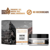 Mussa Canaria - Volcanique Purifying Natural Ash Masque Vulkanasche-Gesichtsmaske 100ml Glas hergestellt auf Teneriffa