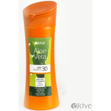 eJove - Aloe Vera Creme Proteccion Solar SPF30 Sonnenschutzcreme 400ml Flasche hergestellt auf Gran Canaria