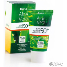 eJove - Aloe Vera Creme Proteccion Solar SPF50 Sonnenschutzcreme 50ml Tube hergestellt auf Gran Canaria