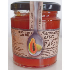 Isla Bonita - Papaya Mermelada Marmelade 260g hergestellt auf Gran Canaria