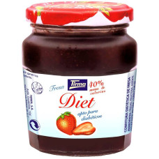 Tirma - Confitura de Fresa Diet Erdbeer-Marmelade Diät 240g hergestellt auf Gran Canaria