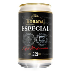 Dorada - Especial Original Extra Cerveza Bier 5,7% Vol. 330ml Dose hergestellt auf Teneriffa