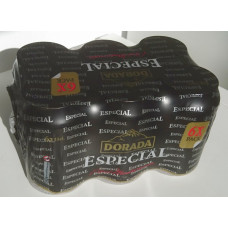 Dorada - Especial Original Extra Cerveza Bier 5,7% Vol. 6x 330ml Dose hergestellt auf Teneriffa