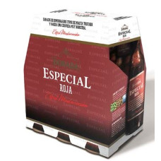 Dorada - Especial Roja Bier 6,5% Vol. 6x 250ml Glasflaschen hergestellt auf Teneriffa
