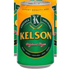 Kelson - Original Lager Cerveza Bier 4,2% Vol. Dose 330ml hergestellt auf Teneriffa