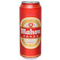 Mahou 5 Estrella Cerveza Pilsen Bier 500ml Dose hergestellt auf Teneriffa