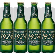 Tropical - 1924 Cerveza Premium Bier 6,4% Vol. 4x 330ml Glasflasche hergestellt auf Gran Canaria