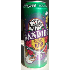 Tropical - Bandido Cerveza & Ron Bier & Rum 5,9% Vol. Dose 500ml hergestellt auf Gran Canaria