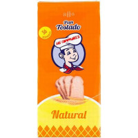 Los Compadres - Pan Tostades Natural Zwieback 36 Stück 240g hergestellt auf Teneriffa