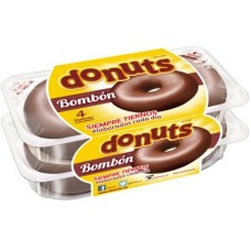 Donuts Bombon Schokolade 4 Stück 192g hergestellt auf Gran Canaria