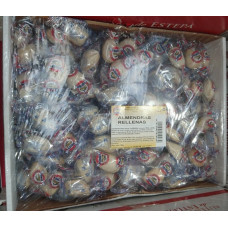 Dulceria Nublo - Almendras Rellenas mandelförmige Oblaten mit Mandelcreme 2kg hergestellt auf Gran Canaria
