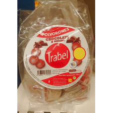Trabel - Polvorones de Chocolate Sandkekse 20g 8 Stück 160g hergestellt auf Gran Canaria