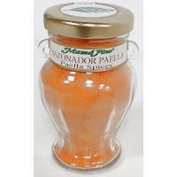 Mama Pino - Sazonador Paella deshidratado Gewürzmischung 72g Glas hergestellt auf Gran Canaria