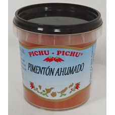 Pichu Pichu - Pimenton ahumado molido Paprikagewürz gemahlen geräuchert 80g Becher hergestellt auf Gran Canaria