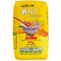 Gofio La Piña - Gofio de Maiz Ecologico geröstetes Bio Mais-Mehl 500g hergestellt auf Gran Canaria
