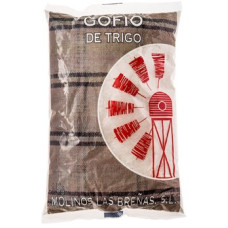 Molinos Las Brenas - Gofio de Trigo Weizenmehl geröstet 1kg hergestellt auf La Palma