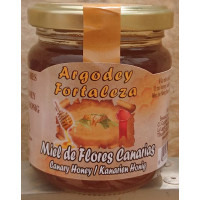 Argodey Fortaleza - Miel de Flores Canarias kanarischer Bienenhonig 200g hergestellt auf Teneriffa