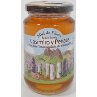 Casimiro y Penate - Miel de Flores Flor Azul Honig blaue Blüten 500g Glas hergestellt auf Gran Canaria