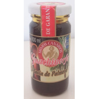 Guachinerfe - Savia de Palmera cocida Palmhonig Palmensaft 100ml Glas hergestellt auf Teneriffa
