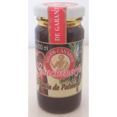 Guachinerfe - Savia de Palmera cocida Palmhonig Palmensaft 100ml Glas hergestellt auf Teneriffa