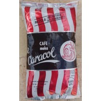Caracol - Café Moka el Caracol Mezcla 50/50 En Grano Röstkaffee ganze Bohnen 1kg Tüte hergestellt auf Teneriffa