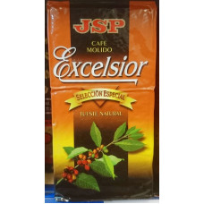 JSP - Cafe Molido Excelsior Tueste Natural Bohnenkaffee gemahlen 250g Karton hergestellt auf Teneriffa