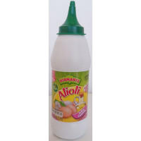 Diamante - Alioli Sabor Canario Kanarische Knoblauchsauce 375g Flasche hergestellt auf Gran Canaria