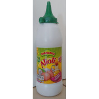 Diamante - Alioli Sabor Canario Kanarische Knoblauchsauce 400g Flasche hergestellt auf Gran Canaria