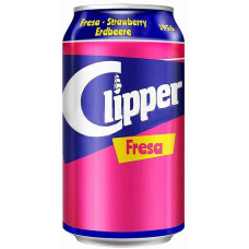 Clipper - Fresa Erdbeer-Limonade 330ml Dose hergestellt auf Gran Canaria