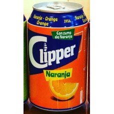 Clipper - Naranja Lemonada Orangenlimonade 330ml Dose hergestellt auf Gran Canaria