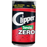 Clipper - Sandia Zero Wassermelonen-Limonade zuckerfrei 330ml Dose hergestellt auf Gran Canaria