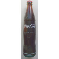 Coca-Cola Konturflasche Kronkorken Glasflasche 350ml - hergestellt auf Teneriffa (Tacoronte)