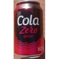 Hacendado - Cola Zero 330ml Dose hergestellt auf Gran Canaria