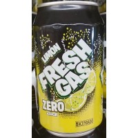 Fresh Gas - Limon Zero Lemonada Zitronen-Llimonade zuckerfrei 330ml Dose hergestellt auf Gran Canaria