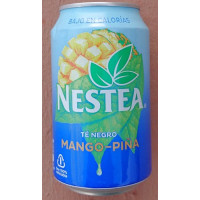 Nestea Mango y Pina - exclusivo Canario Eistee Mango-Ananas Dose 330ml hergestellt in Tacoronte Teneriffa exklusiv nur für die Kanaren