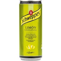 Schweppes - Limon Original Limonade 250ml Dose hergestellt auf Gran Canaria