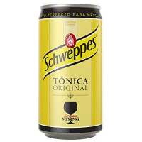 Schweppes - Tónica Original Tonic Water 250ml Dose hergestellt auf Gran Canaria