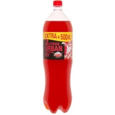 Urban by Firgas Fresa Sabor Premium Erdbeer-Limonade 2l PET-Flasche hergestellt auf Gran Canaria