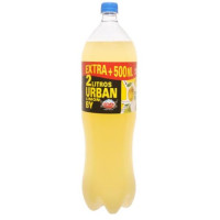 Urban by Firgas Limon Sabor Premium Zitronen-Limonade 2l PET-Flasche hergestellt auf Gran Canaria
