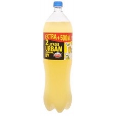 Urban by Firgas Limon Sabor Premium Zitronen-Limonade 2l PET-Flasche hergestellt auf Gran Canaria