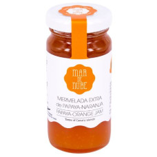 Mar de Nube - Mermelada Extra de Papaya Naranja Papaya-Orangen-Marmelade 99g hergestellt auf Teneriffa