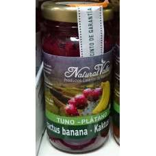 Natural Valle - Tuno Platano Cactus Banana Confitura Kaktus-Bananen-Konfitüre 100ml hergestellt auf Gran Canaria